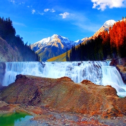 Пазл: Горная река