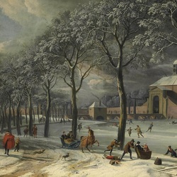 Пазл: Зимние забавы