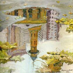 Пазл: Осенние отражения