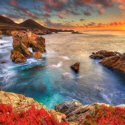 Пазл: Морской закат   