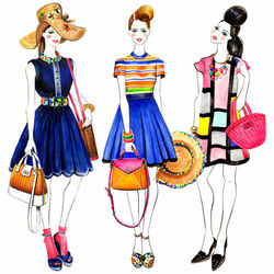 Пазл: Девушки Кейт Спейд