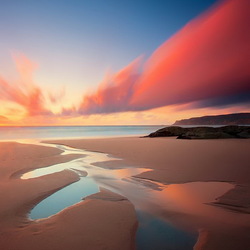 Пазл: Морской закат 