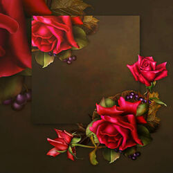 Пазл: Осенние розы