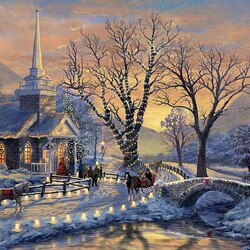 Пазл: Праздничная служба