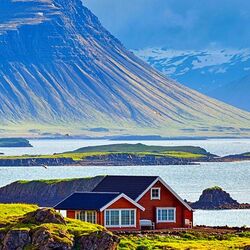 Пазл: Побережье Исландии