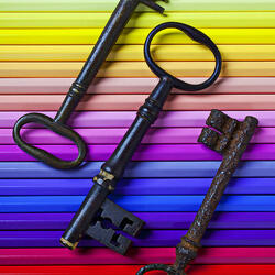 Пазл: Старые ключи