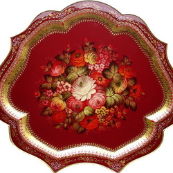 Пазл: Жостовский поднос