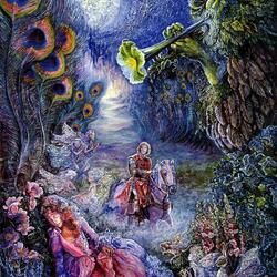 Пазл: Завороженный лес