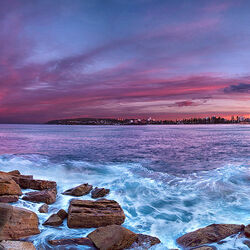 Пазл: Прибрежный город  