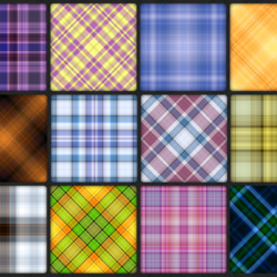 Пазл: Ткани для пледов