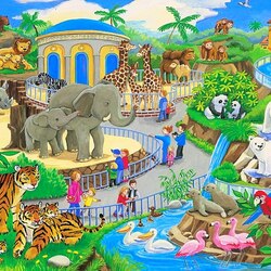 Пазл: Зоопарк