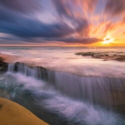 Пазл: Морской закат  