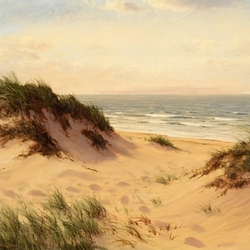 Пазл: Солнечный день на острове Зильт