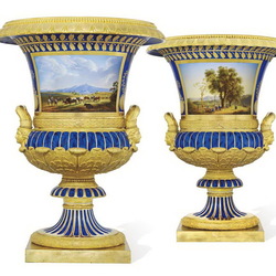 Пазл: Антикварные вазы