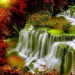 Пазл: Водопад 