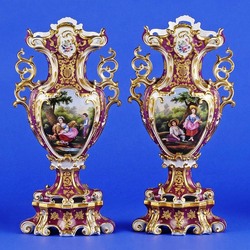 Пазл: Антикварные вазы