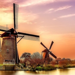 Пазл: Ветряные мельницы