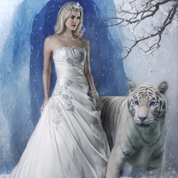 Пазл: Зимняя королева