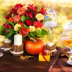 Пазл: Осенний букет