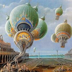 Пазл: Храмы покидают Венецию