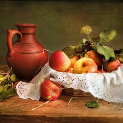 Пазл: Спелые яблочки