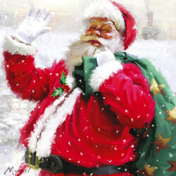 Пазл: Санта Клаус