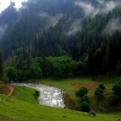 Пазл: В горах  