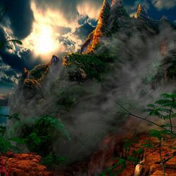 Пазл: Горные пики   