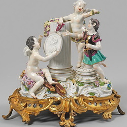 Пазл: Фарфоровая статуэтка