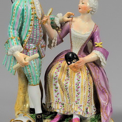 Пазл: Фарфоровая статуэтка