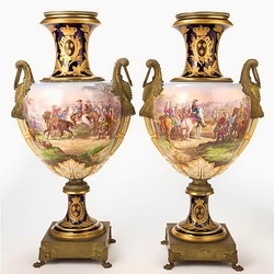 Пазл: Антикварные вазы