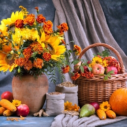 Пазл: Осенний натюрморт