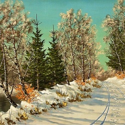 Пазл: Зимний день