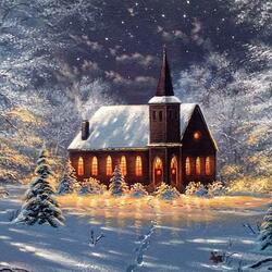 Пазл: Зимняя сказка