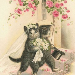 Пазл: Старинная открытка