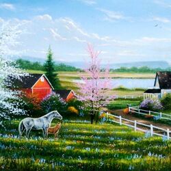 Пазл: Весенний день