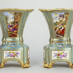 Пазл: Антикварные вазы