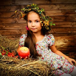 Пазл: С яблочком