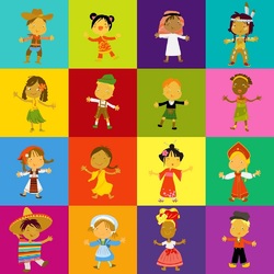 Пазл: Дети мира