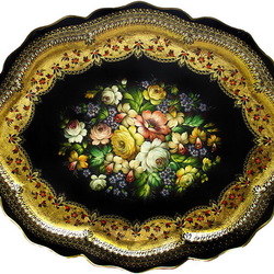 Пазл: Жостовский поднос