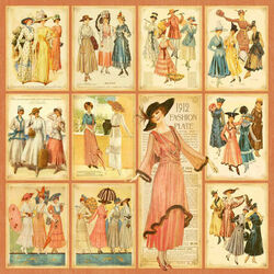 Пазл: Старинная мода