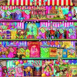 Пазл: Магазин сладостей