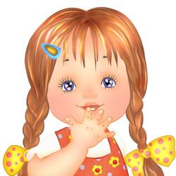 Пазл: Рыжие косички