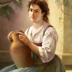 Пазл: Живопись на фарфоре