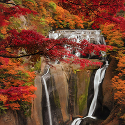 Пазл: Водопад    