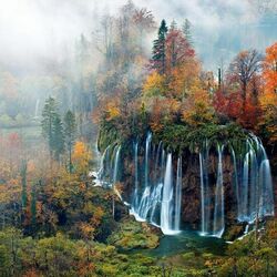 Пазл: Водопад     