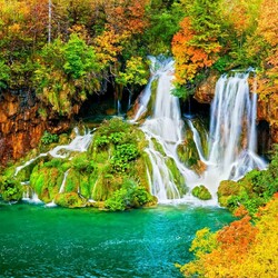 Пазл: Водопад       