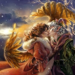 Пазл: Птица и бард