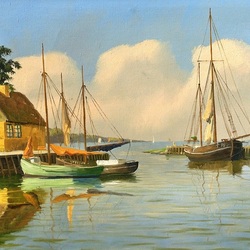 Пазл: Маленький порт 