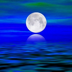 Пазл: В голубую волну